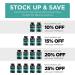 Magnesium Citrate 400mg Capsules - 180 Count | Non-GMO Natural Sleep & Relax Supplement | Made in USA - Buy Online on GoSupps.com
