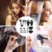 29 Pcs Hair Colouring Kit for DIY Beauty Salon - Hair Dye Tools for Men & Women - Includes Bowl, Brush, Gloves, Clips, Ear Cover - Buy Online on GoSupps.com