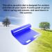 Snow Carpet Sled with Handles | Lightweight Roll Up Slider for Speedy Snow Sledding | Durable Sled for Kids and Adults | Ideal for Snow, Grass, and Sand - Buy Online on GoSupps.com
