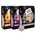 CARTE NOIRE – Soft Coffee Pods Classic Assortment No. 5/Strong No. 7/Espresso No. 8 - Rainforest Alliance certified - 3 Packs of 60 Pods – Senseo Compatible (180 pods)