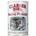 Clabber Girl Baking Powder - Gluten Free, Vegan, Vegetarian, Double Acting Baking Powder in a Resealable Can, Kosher, Halal - 22 Oz Can (1)