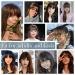BARSDAR 100% Human Hair French Bangs Extensions - Neat Clip-in Fringe Bangs for Women - Natural Color, Washable/Dyeable - French-Medium Auburn - Buy Online on GoSupps.com