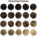 Sofeiyan Plus Size Synthetic Curly Bun Hairpiece in Auburn - Updo Scrunchies Chignon Extensions for Women - Buy Online on GoSupps.com