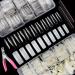 Deciniee Acrylic Nail Kit 1000Pcs Clear and Natural False Nails 10 Sizes Fake Nails Extension Artificial Press on Nails French Manicure Kit Nail Tips Coffin Stick on Nails with Box for Women Girls