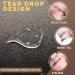Hairstroke Brow Mapping Ruler Gabarit R utilisable en Acrylique pour Sourcils & Eyeliner Guide de Dessin Rapide 1 Minute pour une Forme d Arche Pr cise et un Design de Sourcils Soign (Kit-2) - Buy Online on GoSupps.com