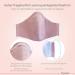 Dance Pattern Washable Cotton Mask for Kids & Adults - 2-Layer Nose Bracket & Filter Bag - Oeko-Tex Standard 100 - Pink M (1 Pack) - Buy Online on GoSupps.com