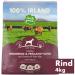 Irish pure dry food adult |4kg |Weiderind & Freiland-Huhn with Kelp algae |High meat content |Cereal -free |Sensitive |Dog dry food |Dog food for all breeds beef & chicken 4 kg (1 Pack)