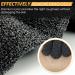 MIG4U Exfoliating Shower Gloves 2 Pairs - Medium to Heavy Body Dead Skin Removal - Deep Exfoliate Sponge Loofah for Women and Men - Classic Black (4 PCS) - Buy Online on GoSupps.com