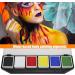  ACOGEDO Face Paint Kit Safe Water-Soluble Paint Palette for Body and Face - 6 Colors Hypoallergenic and Quick-Drying Halloween Makeup Kit 60g - Buy Online on GoSupps.com