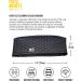 Tokyo Misfit Asanoha Black Headband - Unisex Sweat Band for Workout, Yoga, Running & Sports - Buy Online on GoSupps.com