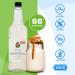 French Vanilla Syrup - Sugar Free, Low Calorie, Vegan & Nut Free (1 Litre) - Perfect for Coffee, Cocktails & Baking - Buy Online on GoSupps.com