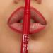 3INA Makeup Automatic Lip Pencil 244 - Red Lip Liner with Sharpener and Brush - Buy Online on GoSupps.com
