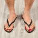Mnsruu Floral Tulip Flip Flops for Home Hotel Spa & Travel Large Size for Women & Men - Buy Online on GoSupps.com