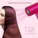 Professional Hair Dryer Powerful 1800W Watt Motor Lonic Hair Dryer for Smooth and Fast Drying Hair Quiet Hair Blow Dryer with Nozzle 2 Speed 3 Heat Setting Home and Barber Gift - Buy Online on GoSupps.com