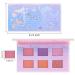 6 Colors Eyeshadow Palette | Glitter & Shimmer Eye Makeup | Blendable Shades for Youthful Energetic Looks - International Shipping - Buy Online on GoSupps.com