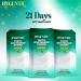 Teeth Whitening Strips for Sensitive Teeth - 21 Enamel Safe Treatments Mint Flavored Deep Stain Removal Residue Free - Buy Online on GoSupps.com