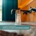 Bambuna Mint Dental Floss 30m - Zero Waste Vegan Plastic-Free in Glass with Cutting Lid - Made in Germany - Buy Online on GoSupps.com