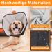 Roll Ruff Dog Leak Protection Collar - Adjustable Soft Tape Breathable & Eco-Friendly Black XL - Buy Online on GoSupps.com