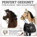 Esposita Bitless Bridle for Wooden Horses - Small Black | International Shipping Available - Buy Online on GoSupps.com