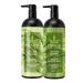 HEMPZ Hair Shampoo & Conditioner Set - Tea Tree & Chamomile for Dry  Damaged and Color Treated Hair  Hydrating  Softening  Moisturizing with Vegan Biotin for Scalp Care Duo Set - 33.8 fl oz