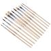 Brunnen 1048929 Set of school brushes (12 pieces natural hair) 1 L