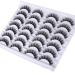 8D Fluffy False Eyelashes - Wispy Faux Mink & Cat Eye Lashes - 14 Pairs Lightweight & Stylish - Buy Online on GoSupps.com