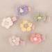 12PCS Plush Flower Baby Hair Clips - Cute Hair Accessories for Girls - Buy Online on GoSupps.com