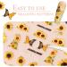 3 Sheets 5D Sunflowers Nail Stickers Summer 5D Embossed Nail Art Decals Self-Adhesive Sunflower Design Nail Art Sticker Manicure Tips DIY Nail Art Nail Decorations for Women Girls - Buy Online on GoSupps.com