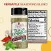 Spiced Up by Chef Calvin Italian Seasoning Blend - Natural Tuscan Seasoning for Steaks, Pasta, and Veggies - 6 Pack 3.9 oz/110 g - Buy Online on GoSupps.com