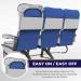 Waterproof SeatShield Disposable Airplane Cover - Travel Essential for Plane, Train, Bus - Universal Car Seat Protector - Gray - Buy Online on GoSupps.com