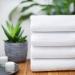 COTTON CRAFT Euro Spa Luxury Waffle Weave Bath Towels - Set of 4 Oversized 30x56 White Towels - Buy Online on GoSupps.com