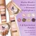 UCANBE All in One Makeup Kit - Dreamy Palette with 4 Shimmer Matte Eyeshadows Blush Bronzer and Highlighter - Perfect Gift for Women Girls and Teens - Buy Online on GoSupps.com