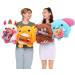 Snackles Series 1 Bear Surprise Medium Plush - Ultra Soft Cuddly Squishy Comfort 35 cm with Snack Brand Accessory - Ages 3 - Buy Online on GoSupps.com