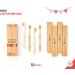 99pandas | Sustainable Bamboo Children's Toothbrush Set | Plastic-Free | Extra Small Soft Bristles for Healthy Teeth - Buy Online on GoSupps.com