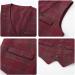Volunboy Baby Boys Gentleman Suit - Toddler Formal 4-Piece Outfit Set (2-3 Years) Red Plaid - Buy Online on GoSupps.com