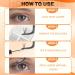Lash Clusters Individual Lashes 288 Clusters False Eyelash Extensions for DIY Home Application | 10-40D Curl-D | Mix8-16mm - Buy Online on GoSupps.com