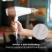 ProfiCare PCHT 3010 Hairdryer hairdryer with ionization function for shiny hair 3 temperaturesettings hanging eye hairdryer with 2 blowing positions and Cool Shot 360 shape nozzle white WhiteChampagne - Buy Online on GoSupps.com