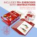 Abs and Core Exercise Cards - 75+ Workout Cards for Ultimate Core Strength | Fitness Deck for Quick Ab Routines at Gym, Home, or Outdoors - Buy Online on GoSupps.com
