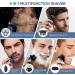 Sejoy 5-in-1 Electric Razor for Men - Wet/Dry Rotary Shaver for Face, Pubic Hair & Beard - Cordless & Waterproof - USB Rechargeable - Blue - Ideal Gift for Dad/Husband - Buy Online on GoSupps.com