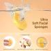 50-Count Compressed Facial Sponges GAINWELL Cellulose Facial Sponges 100% Natural Cosmetic Spa Sponges for Facial Cleansing Exfoliating Mask Makeup Removal - Buy Online on GoSupps.com