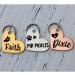 Dog Tags for Pets Engraved ID Tag Personalised Dog Name Tags Customised Cat Tags Deep Laser Engraving Free Engraved on Both Sides Various Design Options (Heart) - Buy Online on GoSupps.com