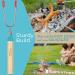 CARPATHEN Campfire Sticks for Marshmallows and Hot Dogs - Set of 6 Rotating Roasting Sticks for Fire Pit - Extra Long Forks for Camping & Fireplace - Buy Online on GoSupps.com