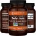 Global Healing Selenium 200mcg, Selenium Supplement with Organic Ingredients, Antioxidants for Thyroid Support and Immune Health, Non-GMO & Gluten-Free, Selenium 200 mcg for Men & Women (60 Capsules)