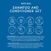MooGoo Shampoo and Conditioner Set Natural Sulfate Free Shampoo and Hydrating Conditioner - for Women and for Men. For All Ages. Silicone Free Cruelty Free. - Buy Online on GoSupps.com
