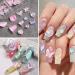 FEIlei 12 Grids Nail Art Crystal Nail Art Stones Rhinestone Manicure Nail Charms - Buy Online on GoSupps.com