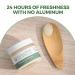 Natural Probiotic Deodorant | Unscented for Men & Women | Aluminum-Free & Paraben-Free | Safe for Sensitive Skin - Buy Online on GoSupps.com