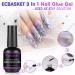 15ML Brush-On Nail Glue for Acrylic Nails | 3-in-1 Multifunctional Nail Gel Glue | Curing Required | Base Coat & Slip Solution for Poly Nail Gel - Buy Online on GoSupps.com