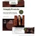 Simply Protein Ready-To-Drink Chocolate Plant Protein Shake 330mL Bottle Pack of 4 High Protein & Dark Chocolate Almond Protein Bars Gluten Free Vegan High Protein Snacks 4 Count - Buy Online on GoSupps.com