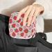 DIY Strawberry Flower Pattern Menstrual Cup & Sanitary Pad Storage Bag - Portable Period Kit for Women & Teens (Color 7) - Buy Online on GoSupps.com
