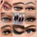 Mascara Baguette De Fer Imperm able Mascara Baguette M tallique Am lior Cils Fris s 3D Longue Dur e Longueur Naturelle Anti-taches Sans caillage Sans Grumeaux(Black*2) - Buy Online on GoSupps.com